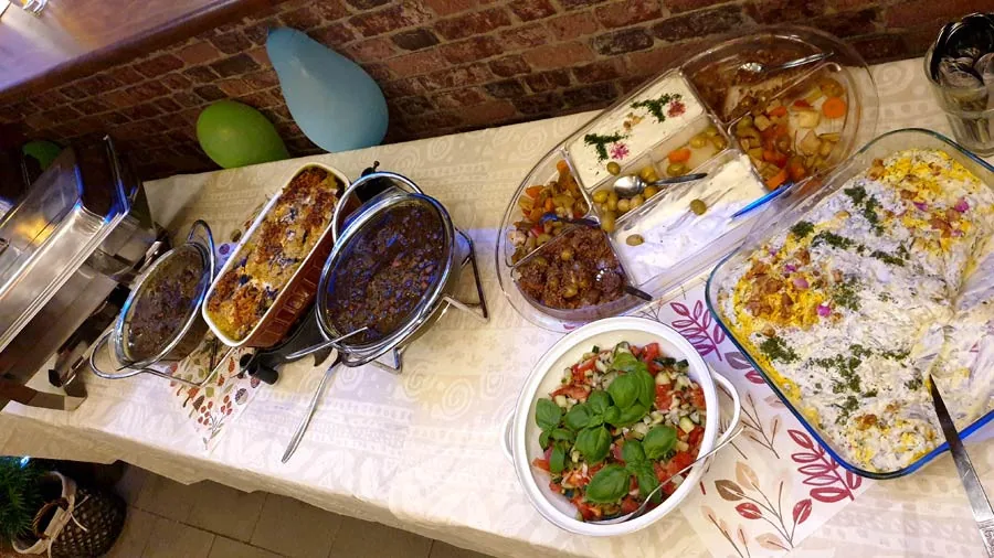 Persisches Catering-Buffet vom Restaurant PERSCHIA Hannover
